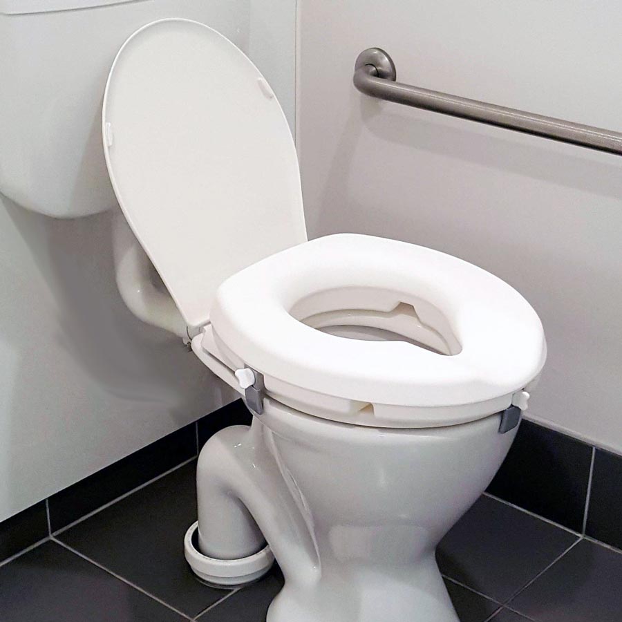 2 inch raised toilet seat